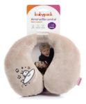 Imagen de Almohada cervical infantil para viajes beige Babypack
