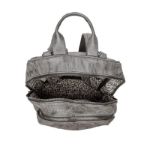 Imagen de Mochila maternal vegana Estocolmo incluye cambiador y ganchos para el coche