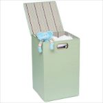 Imagen de Caja Organizador JJ cole Accesorios Verde Juguete Niños Bebés Cuarto
