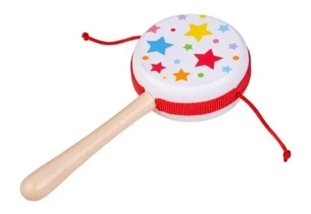 Imagen de Tambor twis musical giratorio Bigjigs