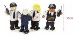 Imagen de Figura de acción policía y ladrones Bigjigs