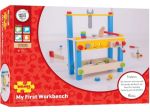 Imagen de Banco con herramientas de trabajo en madera Bigjigs