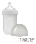 Imagen de Mamadera anticólico Boon, con bolsa y tetina de silicona 8oz (236 Ml)