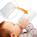 Imagen de Mamadera anticólico Boon, con bolsa y tetina de silicona 8oz (236 Ml)