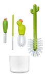 Imagen de Set Cepillos Limpiamemas Con Recipiente escurridor Boon - BLANCO