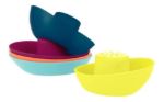 Imagen de Juego de botes apilables con agujeritos para el baño Boon