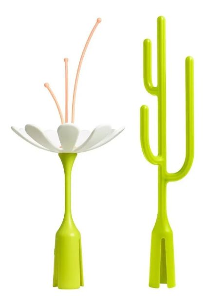 Imagen de Accesorios Para Escurridor Pastos De Boon Paisajes Flor 2pcs Verde