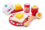 Imagen de Juego Madera Desayuno Completo Bigjigs Niños 3 Años+ Rojo
