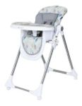 Imagen de Silla de comer alta Baby Trend con rueditas-Hojitas