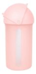 Imagen de Vaso de silicona c/ tapa y sorbito Boon-Rosa