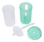 Imagen de Vaso de silicona c/ tapa y sorbito Boon-Verde