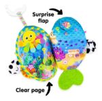 Imagen de Colgante Libro de tela sensorial Pez Flip