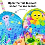 Imagen de Colgante Libro de tela sensorial Pez Flip