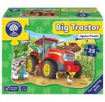 Imagen de Puzzle grande tractor de la granja 25pcs