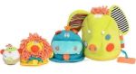 Imagen de Peluche Aventura Safari: Matrioska de animales 4 en 1