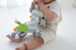 Imagen de Colgante Peluche Zack la Cebra sensorial