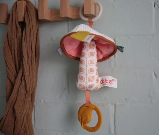 Imagen de Colgante peluche Hongo sensorial