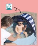 Imagen de Carpa piscina con filtro UV incluye mosquitero Babymoov - Marinero