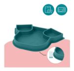 Imagen de Plato de silicona con divisiones Babymoov