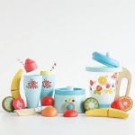 Imagen de Set Licuadora smothies con frutas madera