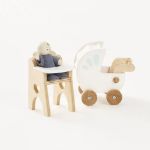 Imagen de Juego muebles Casa de muñecas: Set de Guarderia