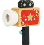 Imagen de Camara de peliculas retro madera