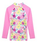 Imagen de Traje De Baño Playa Piscina Agua Protección Uv Calza Remera Rosa Chicle 11 A 12 Años