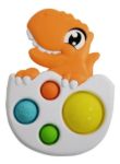 Imagen de Juguete mordillo Popit Dino silicona