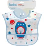 Imagen de Baberos con bolsillo impermeable Buba Cohete Azul