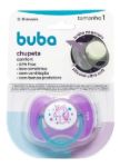 Imagen de Chupete silicona talla 2- 6 a 12m, brilla en oscuridad rosa