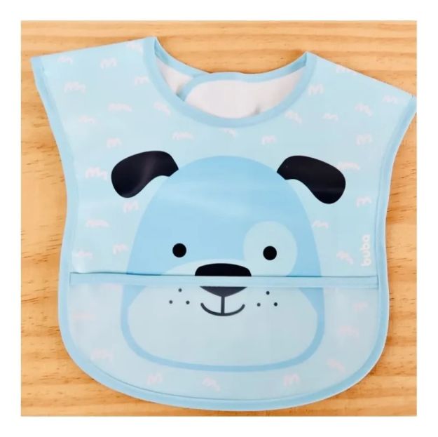 Imagen de Baberos con bolsillo impermeable Buba - Perrito