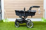 Imagen de Coche Bebedue Urban Reclinable Moises Capota De Lluvia Bebes - Gris