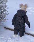 Imagen de Mochila pequeña vegano con moñas 7AM