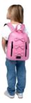 Imagen de Mochila pequeña vegano con moñas 7AM