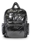 Imagen de Mochila maternal black polar con cambiador 7AM