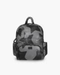 Imagen de Mochila maternal gris con estrellas con cambiador 7AM