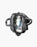 Imagen de Mochila maternal gris con estrellas con cambiador 7AM