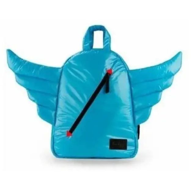 Imagen de Mochila infantil impermeable y vegana-Wings Turquesa