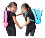 Imagen de Mochila infantil impermeable y vegana-Wings Turquesa