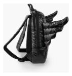 Imagen de Mochila infantil impermeable y vegana-Wings black
