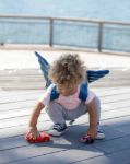 Imagen de Mochila infantil impermeable y vegana-Wings Nuit