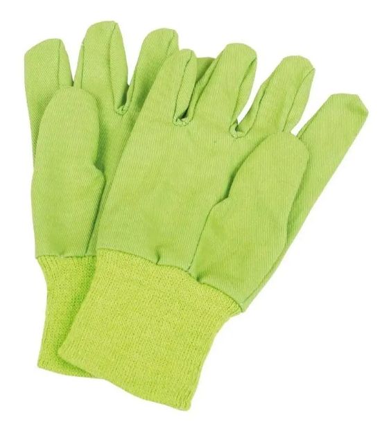 Imagen de Guantes De Jardín Bigjigs Niños Verdes De Tela