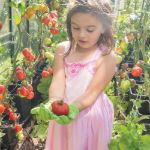 Imagen de Guantes De Jardín Bigjigs Niños Verdes De Tela