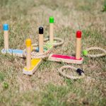 Imagen de Juego Tejo de madera y puntuación Bigjig