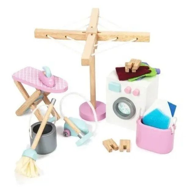 Imagen de Cuarto de lavado para casa de muñecas