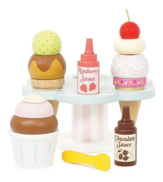 Imagen de Stand de helados con salsa