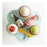 Imagen de Stand de helados con salsa