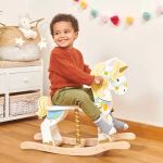 Imagen de Balancin Unicornio Carrusel madera