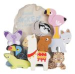 Imagen de Juego de equilibrio Animales de los Andes madera