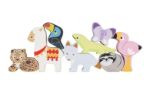 Imagen de Juego de animales de los Andes madera